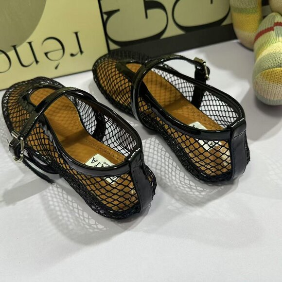 Alaïa Black Mesh Loafers - Picture 4 of 6